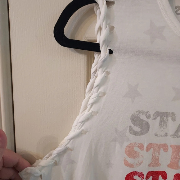 Maurices Americana Stars And Stripes Graphic Tank Top in Size XXL - Picture 3 of 9